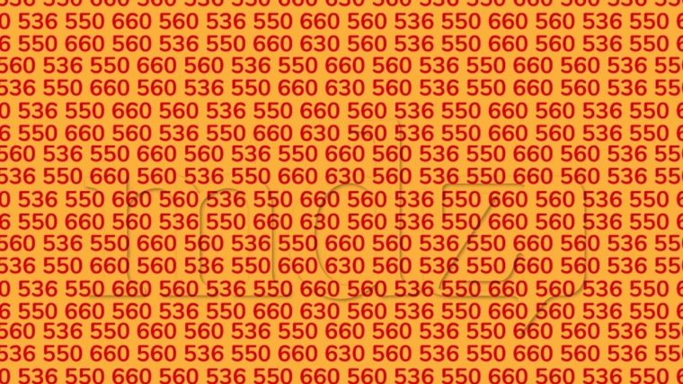 Acertijo visual, reto visual, número Fuente: MDZ Online