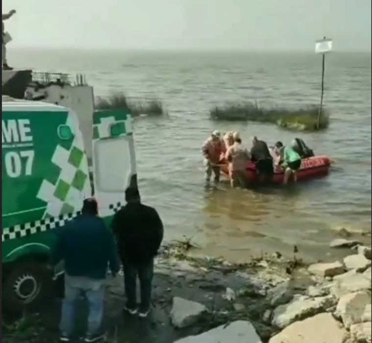 El hecho ocurrió en el Río de la Plata