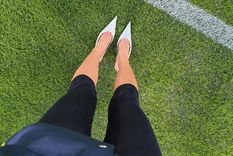 La famosa que hizo enojar a los fans del fútbol.