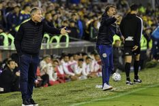 El DT canalla valoró la campaña pese a la eliminación ante Huracán. Pusimos la vara muy alta, dijo. Foto: FotoBaires