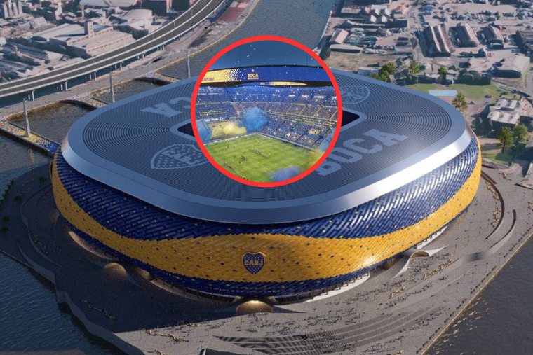 El proyecto de Nueva Bombonera, otra propuesta para el nuevo estadio de Boca