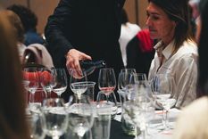 El Pinot Noir fue el protagonista central de la degustación. Gentileza.