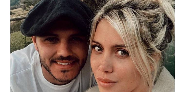 Mauro Icardi y Wanda Nara