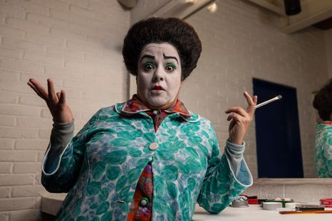 El personaje de Chula de Gaby Muñoz lleva más de 15 años en los escenarios. El personaje de Chula de Gaby Muñoz lleva más de 15 años en los escenarios.