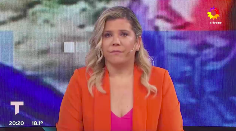 Dominique Metzger no pudo contener su angustia tras el relato de los padres de Joaquín.