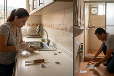 Adiós a las cucarachas. Fuente: IA Gemini.