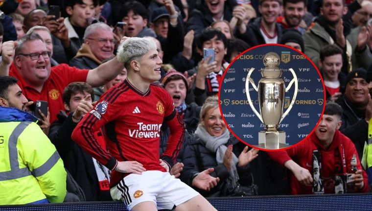 El delantero del Manchester United tiene un cuadro favorito en el fútbol argentino. Foto: EFE