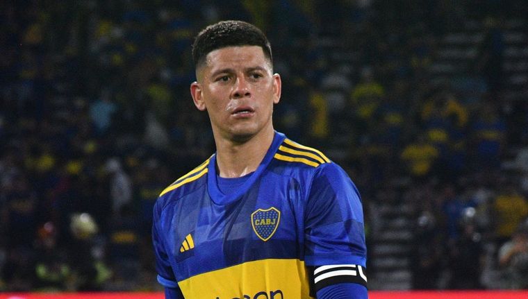 Marcos Rojo tuvo un duelo especial con la gente de Estudiantes. Foto: Télam