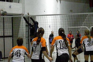 MDZol | Cecilia Veglia mostrando toda su potencia ofensiva. Foto: Mediamza.com