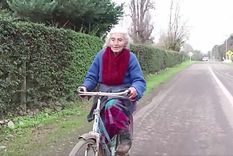89 anos y 30 km por dia en bici