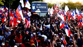 Chile tendrá elecciones presidenciales y las fuerzas políticas cierra campañas. Foto Efe Chile tendrá elecciones presidenciales y las fuerzas políticas cierra campañas. Foto Efe