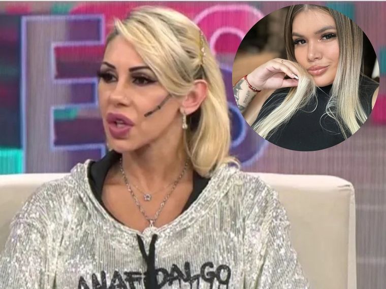 Mónica Farro fue una de las famosas que acusó a Morena Rial de haberle robado. Foto: Captura El Nueve e Instagram @moreerial.