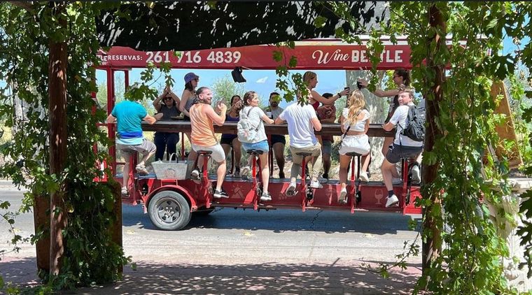 Una nueva forma de recorrer bodegas en Mendoza Foto: Instagram /winebeetle