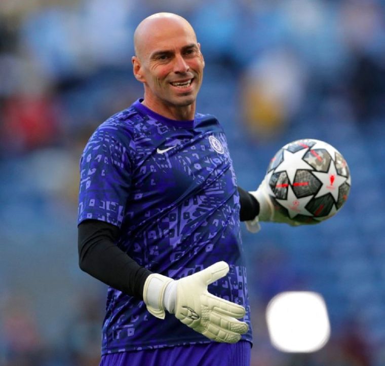 Caballero se consagró con el Chelsea. Foto: @ChelseaFC_Sp