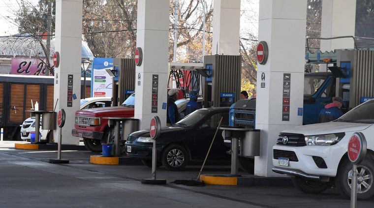 Estaciones de servicio Foto: ALF PONCE MERCADO / MDZ