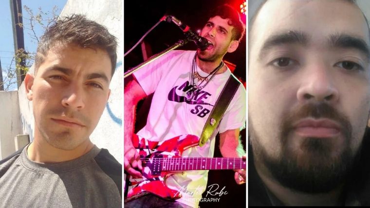 Son músicos los hombres atropellados -dos fallecidos y un herido- por un conductor que se dio a la fuga Foto: NA