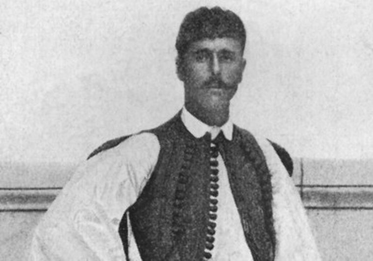 El griego Spyridon Louis ganó el primer maratón olímpico. Foto: DPA