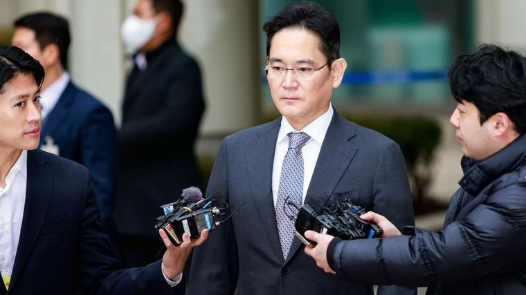 Lee Jae-yong, el actual presidente de Samsung.
