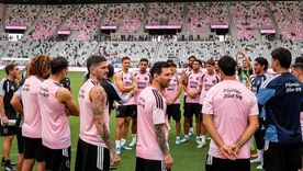 Messi, De Paul y compañía entrenaron el jueves en el NU Stadium, la nueva casa del Inter Miami. Messi, De Paul y compañía entrenaron el jueves en el NU Stadium, la nueva casa del Inter Miami.