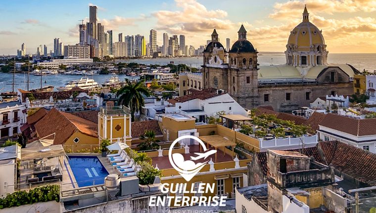 Uno de las imágenes con las que Guillén promocionaba su agencia de viajes. Foto: Guillenenterprise.com Uno de las imágenes con las que Guillén promocionaba su agencia de viajes. Foto: Guillenenterprise.com