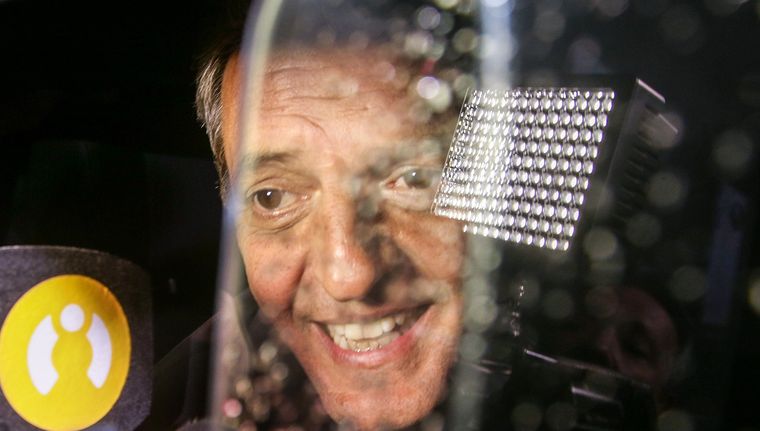 Sergio Massa intentó llevar tranquilidad ante la falta de combustibles Foto: NA