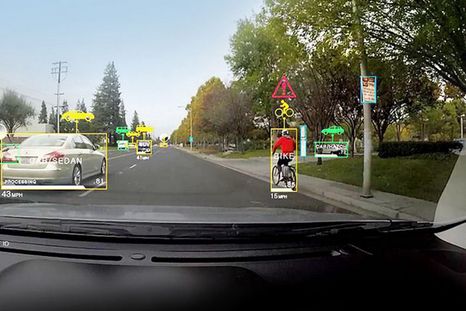 Presentaron una computadora para autos que distingue entre peatones y ciclistas