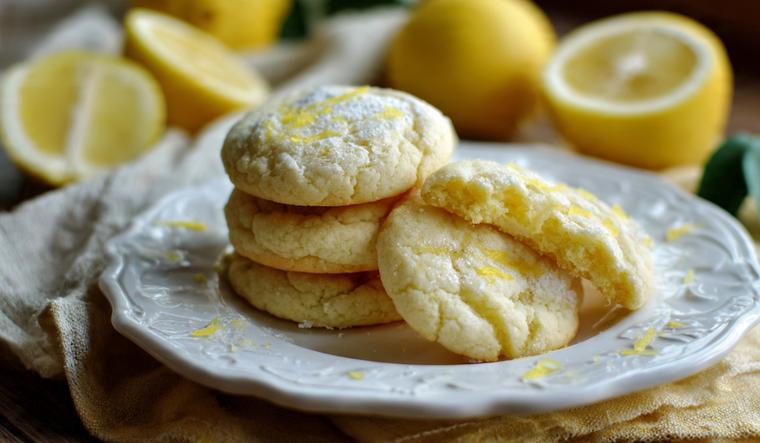 Receta de cookies lemon Receta de cookies lemon