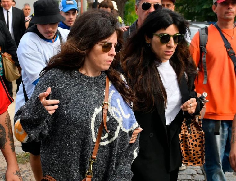 Dalma y Giannina Maradona declaran este martes en La Plata.