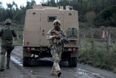 Hay un gran operativo de seguridad en Chile, con toque de queda para investigar las muertes. Foto: Efe. Hay un gran operativo de seguridad en Chile, con toque de queda para investigar las muertes. Foto: Efe.