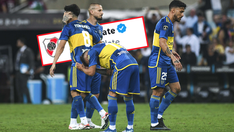 El club de Núñez cargó al Xeneize.