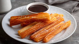 Prepará los churros más ricos. Prepará los churros más ricos.