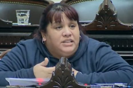 La diputada Natalia Zaracho La diputada Natalia Zaracho