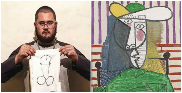 El hombre que atacó la obra de Picasso había planeado la agresión y dejó una carta