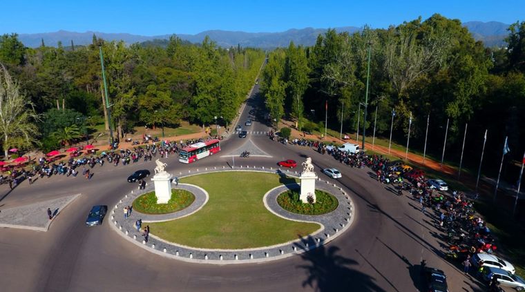 Buen tiempo y mucho sol esta semana en Mendoza. Foto: Gentileza Gendarmeria Nacional