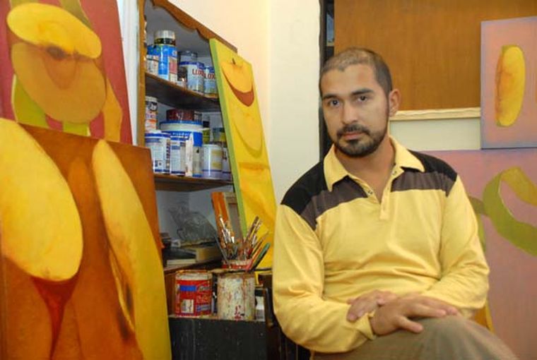 Carlos Escoriza en su antiguo taller ubicado en Ciudad. Foto: MDZ