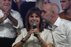 Patricia Bullrich junto a Horació Rodríguez Larreta Foto: Twitter