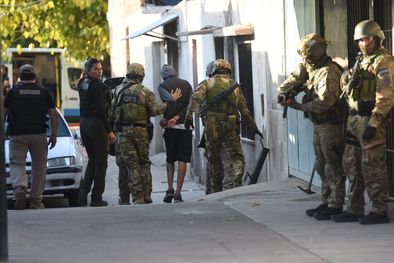 MDZol | Efectivos del GRIS y el GES trabajaron en la escena. Foto: Marcos García/MDZ