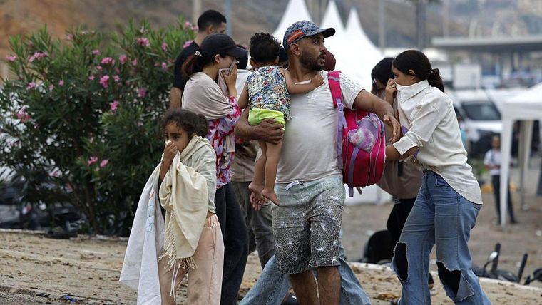Decenas de personas han fallecido al intentar llegar al enclave español de Ceuta.