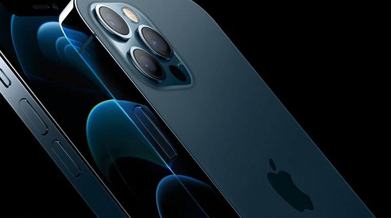 El nuevo iPhone 12 pro max Foto: apple.com