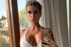 ¡bombazo! florencia pena sin corpino enloquecio a todos en instagram ¿se olvido de vestirse?