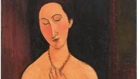 Amadeo Modigliani, “Desnudo con collar”