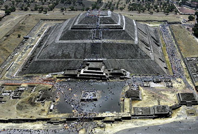 El patrón numérico se repite en todas las construcciones. Foto: NA / AFP