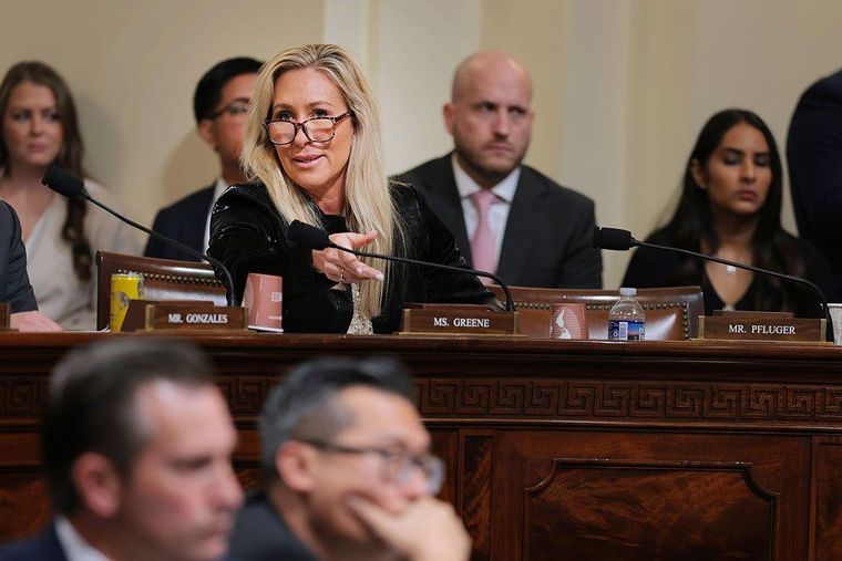 La republicana Greene, que renunció a su banca en enero, ha sido una de las opositoras internas más firmes del gobierno de Trump.