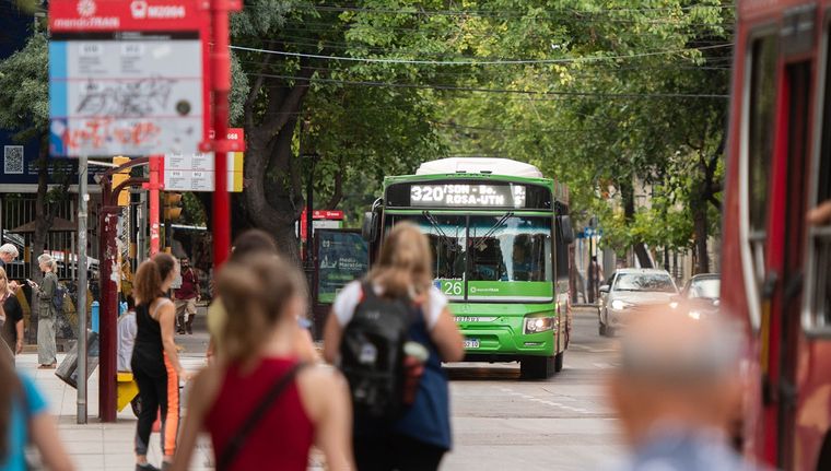 El transporte público funcionará normalmente Foto: Santiago Tagua/MDZ