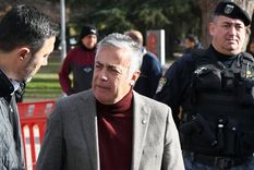El candidato oficialista a la gobernación destacó el accionar de las fuerzas de seguridad en los incidentes que se produjeron desde el fin de semana en la provincia. Foto: ALF PONCE MERCADO / MDZ