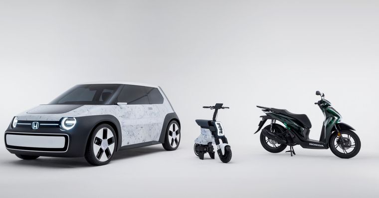 Los prototipos de Honda Foto: Honda