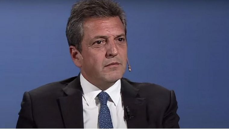 Sergio Massa, ministro de Economía y candidato a presidente de Unión por la Patria Foto: Noticias Argentinas