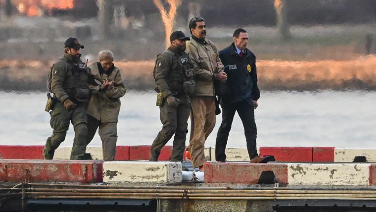 Tras la captura del Gobierno de Estados Unidos, Nicolás Maduro fue llevado a declarar en Nueva York. Tras la captura del Gobierno de Estados Unidos, Nicolás Maduro fue llevado a declarar en Nueva York.