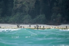 Investigadores calculan que los indígenas que integran la tribu de la isla Sentinel Norte no superan las 200 personas. Foto: INDIAN COASTGUARD/SURVIVAL INTERNATIONAL