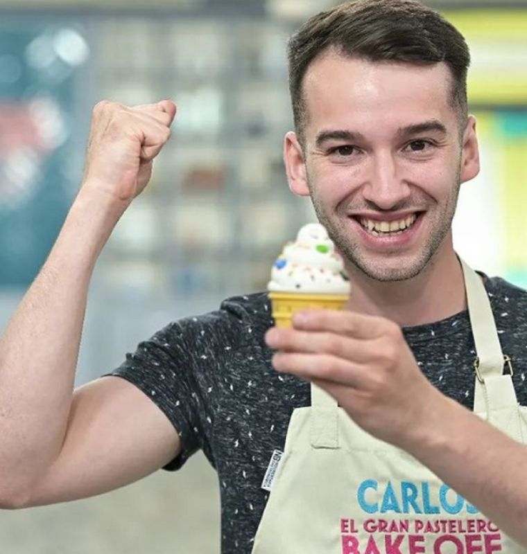 Carlos Martinic, ganador de Bake Off Argentina Foto: Instagram